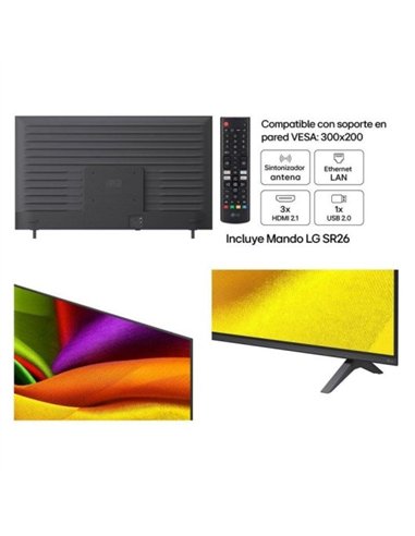 LG 65NU850B6LA 65" LED NanoCell 4K Ultra HD Webos AI Televisor