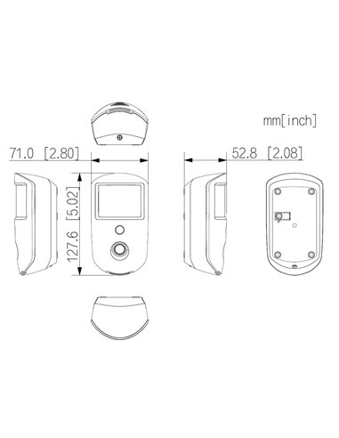 Dahua DHI-ARD1731-W2(868) Detector PIR con Cámara Inalámbrico 868 MHz