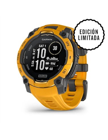 Garmin Instinct 3 Solar 45mm GPS Naranja Smartwatch