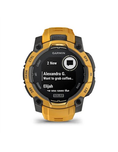 Garmin Instinct 3 Solar 45mm GPS Naranja Smartwatch