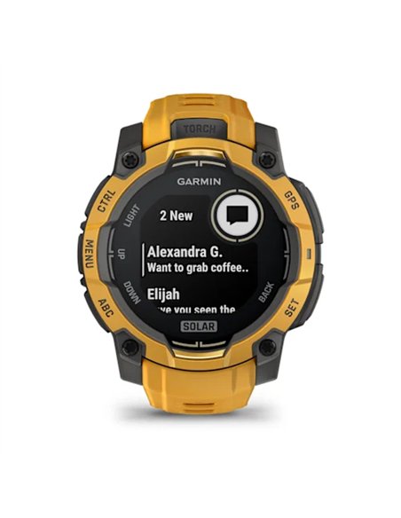 Garmin Instinct 3 Solar 45mm GPS Naranja Smartwatch