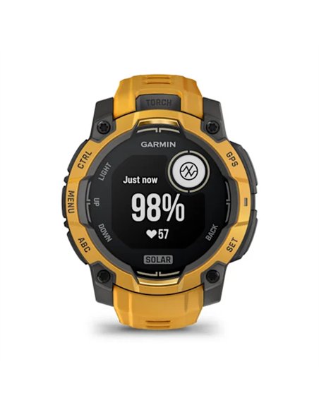 Garmin Instinct 3 Solar 45mm GPS Naranja Smartwatch