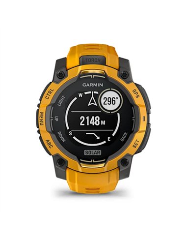 Garmin Instinct 3 Solar 45mm GPS Naranja Smartwatch