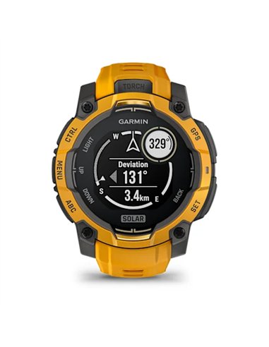 Garmin Instinct 3 Solar 45mm GPS Naranja Smartwatch