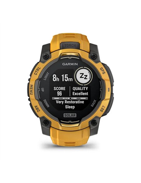 Garmin Instinct 3 Solar 45mm GPS Naranja Smartwatch