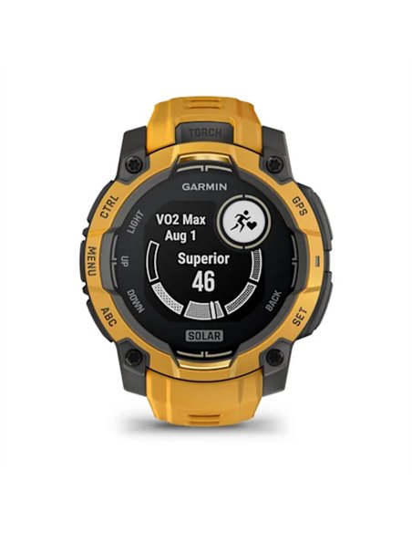 Garmin Instinct 3 Solar 45mm GPS Naranja Smartwatch