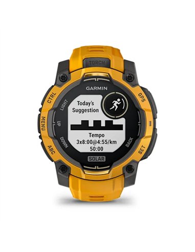 Garmin Instinct 3 Solar 45mm GPS Naranja Smartwatch