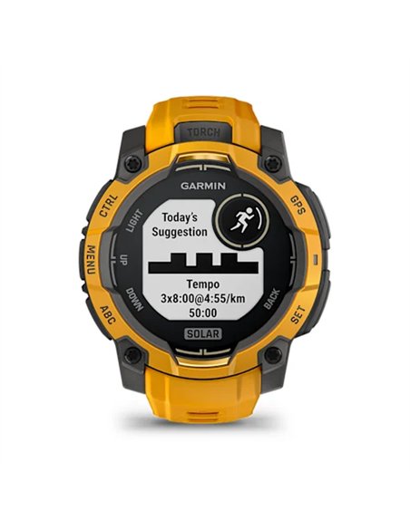Garmin Instinct 3 Solar 45mm GPS Naranja Smartwatch