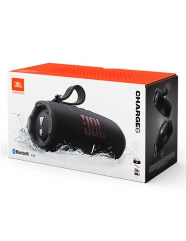 JBL Charge 6 Altavoz Portátil Bluetooth 5.4 45W IP68 Negro