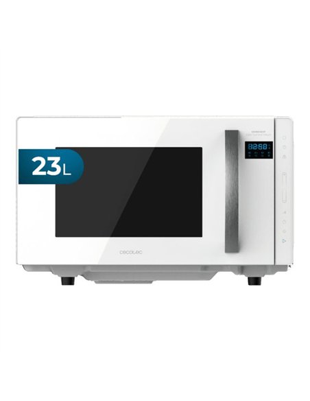 Cecotec GrandHeat 2300 Flatbed Touch Microondas sin Plato 23L 800W Blanco