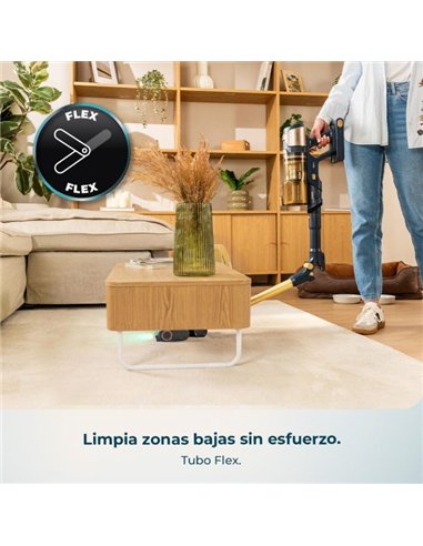 Cecotec Conga Rockstar RS80 Pet Flex Detect Aspirador Vertical 780W 240AW con Tubo Flexible