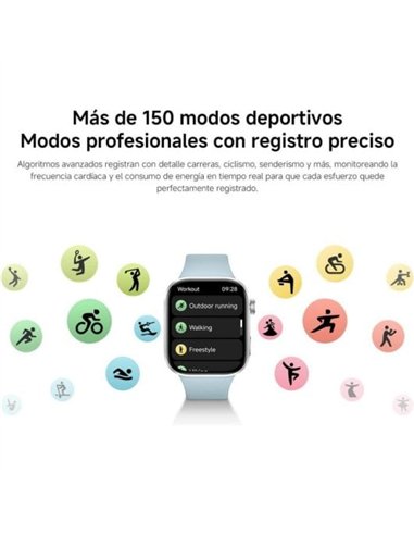 Xiaomi Redmi Watch 6 GPS Bluetooth 5ATM Smartwatch Negro