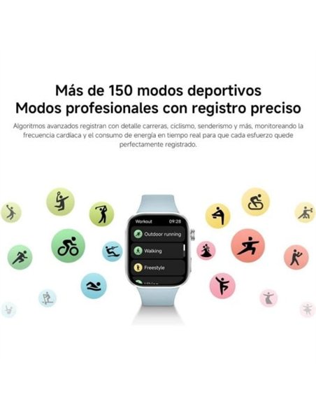 Xiaomi Redmi Watch 6 GPS Bluetooth 5ATM Smartwatch Negro
