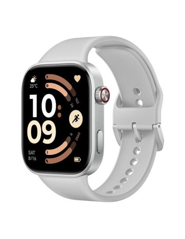 Xiaomi Redmi Watch 6 Bluetooth 5ATM Plata Smartwatch