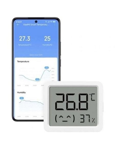 Xiaomi Smart Monitor 3 Sensor de Temperatura y Humedad Mini Bluetooth 5.0