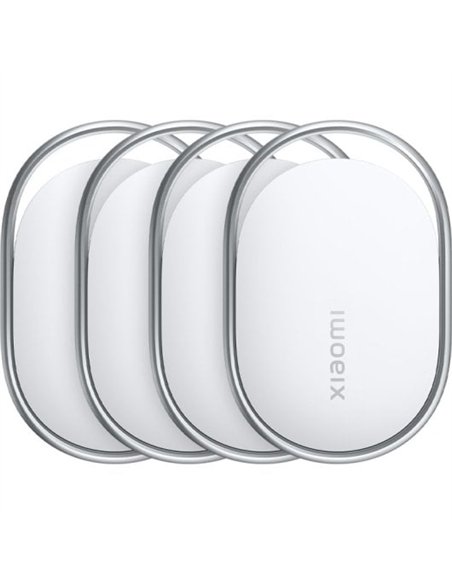Xiaomi Tag Pack 4 Localizadores Bluetooth 5.4 NFC IP67 Blanco