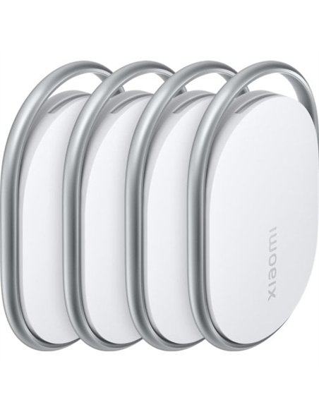 Xiaomi Tag Pack 4 Localizadores Bluetooth 5.4 NFC IP67 Blanco