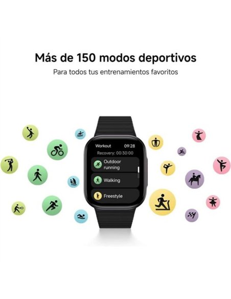 Xiaomi Redmi Watch 6 Lite Bluetooth GPS Negro Smartwatch