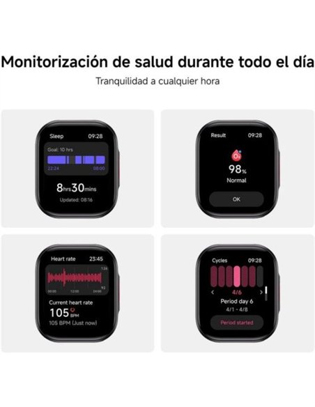 Xiaomi Redmi Watch 6 Lite Bluetooth GPS Negro Smartwatch
