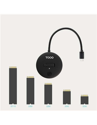 TooQ TQDS-100B Docking Station USB 3.0 para HDD/SSD SATA 2.5"/3.5"