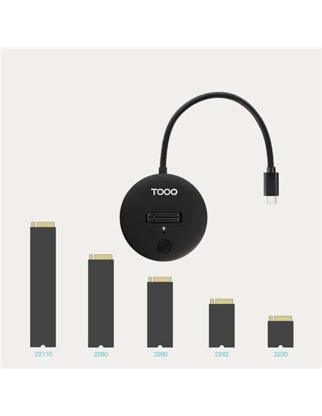TooQ TQDS-100B Docking Station USB 3.0 para HDD/SSD SATA 2.5"/3.5"