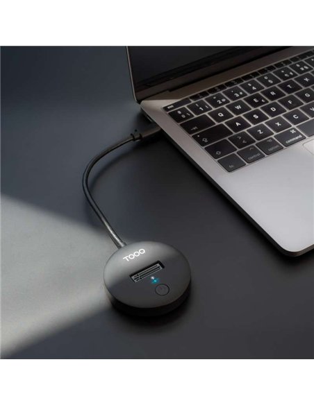 TooQ TQDS-100B Docking Station USB 3.0 para HDD/SSD SATA 2.5"/3.5"