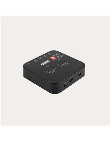 TooQ TQDS-201B Docking Station USB-C 3.2 Gen 2 2xM.2 NGFF/NVMe 10Gbps RAID Negro