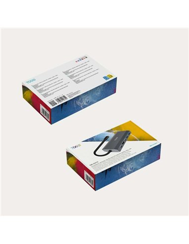 TooQ TQE-2241G Caja Externa SSD M.2 NVMe PCIe USB-C 3.2 Gen 2 10Gbps Gris