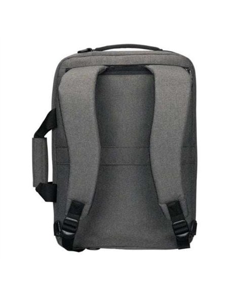 Targus TBT94304GL Mochila Maletín Híbrida 2 en 1 para Portátil hasta 16" Gris