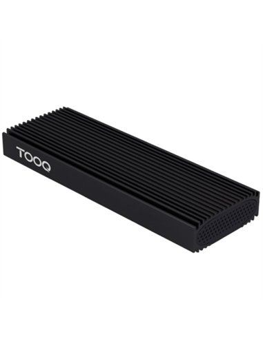 TooQ TQE-2230B Caja Externa SSD M.2 NVMe PCIe USB-C 3.1 Gen 2 10Gbps hasta 8TB Negro