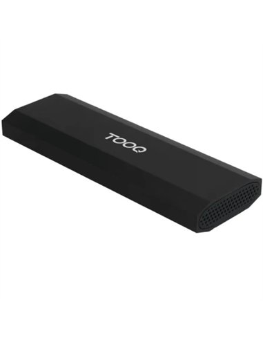 TooQ TQE-2231B Caja Externa SSD M.2 NVMe PCIe USB-C 3.2 Gen 2 10Gbps hasta 8TB Negro