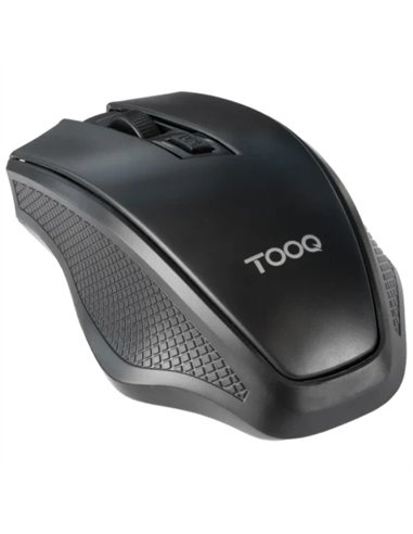 TooQ TQMW-1102-B Ratón Inalámbrico 2.4GHz 1600 DPI Negro