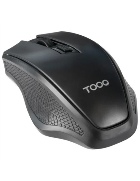 TooQ TQMW-1102-B Ratón Inalámbrico 2.4GHz 1600 DPI Negro