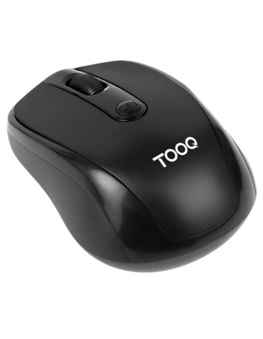 TooQ TQMW-1103-B Ratón Inalámbrico 2.4GHz 1600 DPI Negro