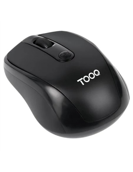 TooQ TQMW-1103-B Ratón Inalámbrico 2.4GHz 1600 DPI Negro