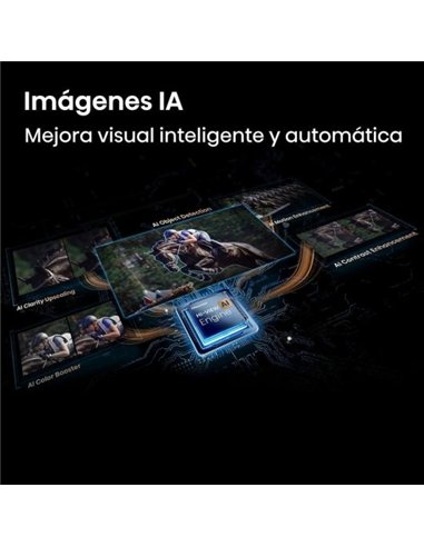 Hisense 85E7S PRO 85" QLED Ultra HD 4K 144Hz Smart TV Gaming Televisor