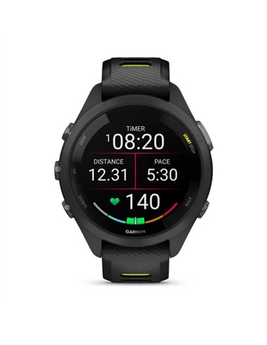 Garmin Forerunner 265S Smartwatch GPS 42mm AMOLED Negro/Amarillo