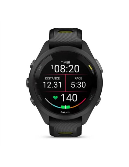 Garmin Forerunner 265S Smartwatch GPS 42mm AMOLED Negro/Amarillo