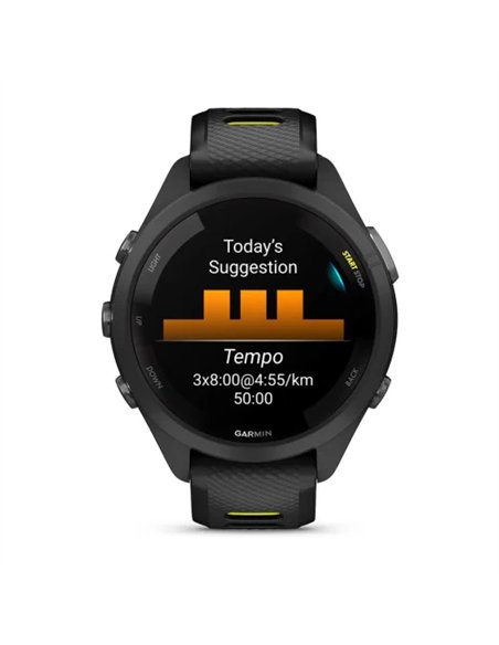 Garmin Forerunner 265S Smartwatch GPS 42mm AMOLED Negro/Amarillo