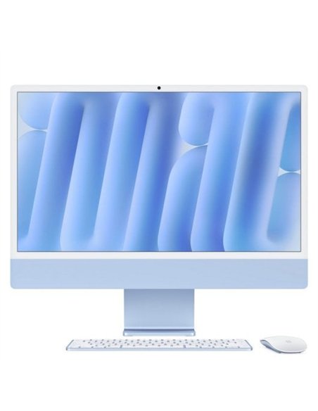 Apple iMac M4 10 Núcleos/ 24GB/ 512GB SSD/ GPU 10 Núcleos/ 24" Retina 4.5K Azul