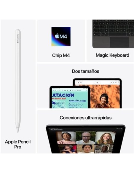 Apple iPad Air M4 2026 11" 512GB WiFi + Cellular 5G Gris Espacial