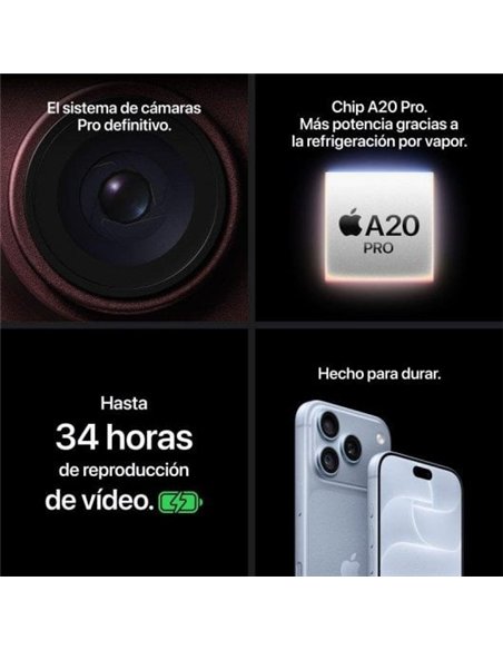 Apple iPhone 18 Pro 256GB Azul Glacial