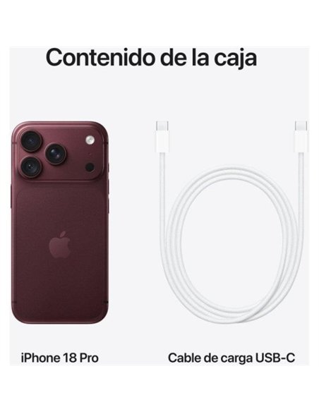 Apple iPhone 18 Pro 256GB Burdeos