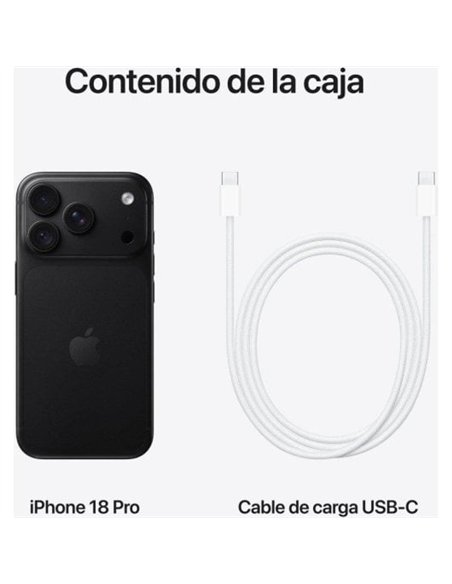 Apple iPhone 18 Pro 256GB Negro