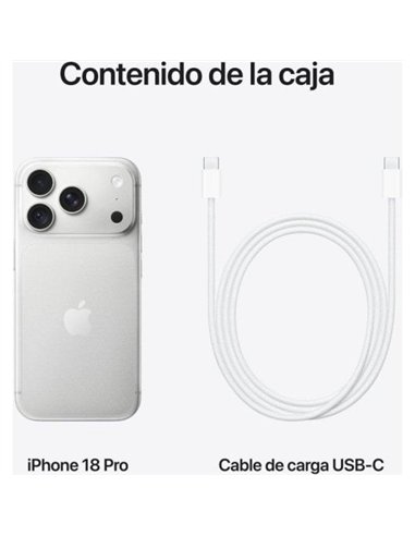 Apple iPhone 18 Pro 256GB Plata