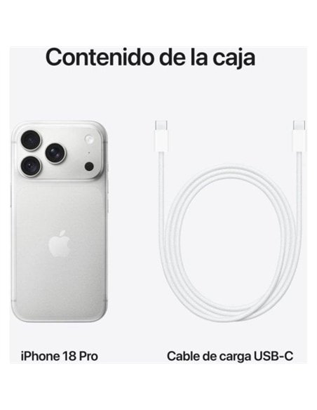 Apple iPhone 18 Pro 256GB Plata