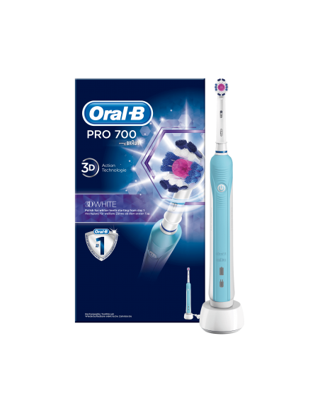 Oral-B PRO 700 CrossAction Cepillo de Dientes Eléctrico con Mango ...