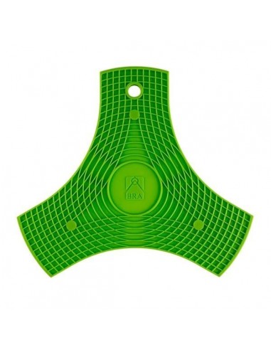Bra Safe Verde - Silicona Alta Calidad (Salvamanteles Imantado / Manopla / Protector De Sartenes) 