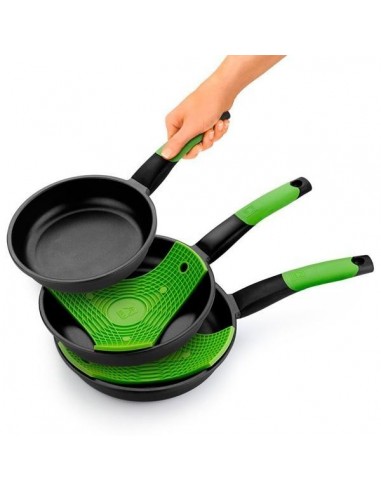 Bra Lote 3 sartenes Prior + 2 Bra Safe A121460 ø18cm ø22cm ø26cm