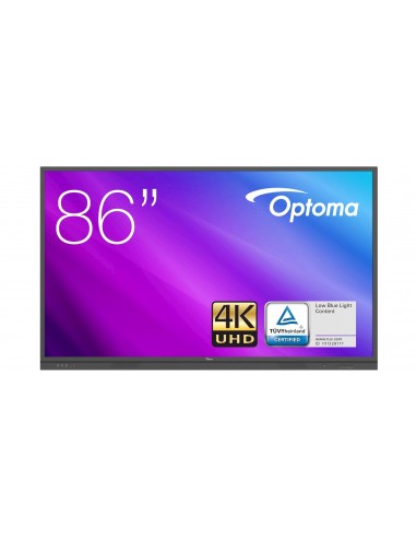 Optoma 3861RK 86" Pantalla Interactiva 4K Táctil